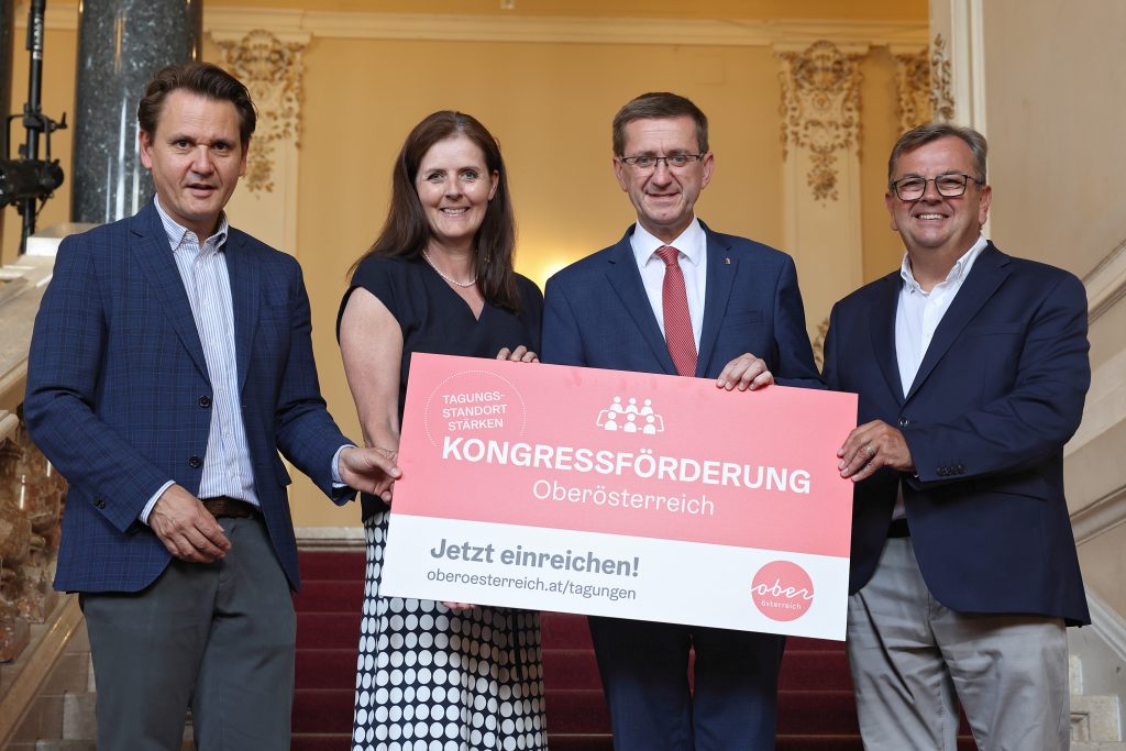 Neue Impulse für den Kongresstourismus: Oberösterreich stärkt Tagungsstandort mit gezielter Förderung